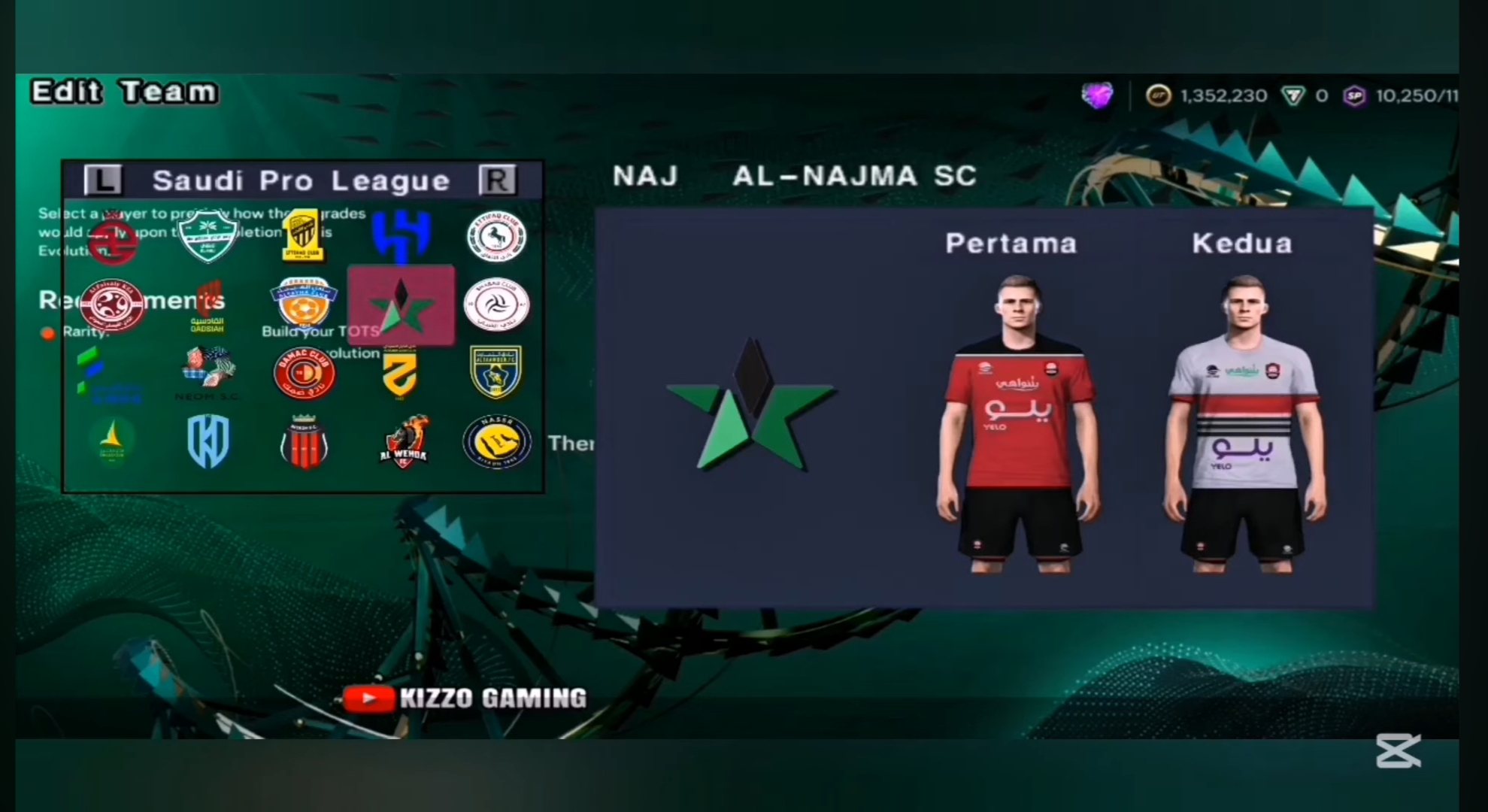 EFootball 2026 Saudi Pro League screenshot