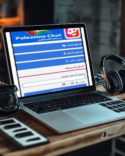 الدردشة في فلسطين
